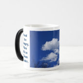 世界を与えますそれらに全体的なクリーンウォーターのマグを食べ物を与えて下さい モーフィングマグカップ (正面左)