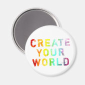 世界を作る マグネット (正面/裏面)