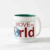 世界を動かす – マグカップ (正面右)