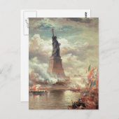 世界を啓発する自由の女神 ポストカード (正面/裏面)