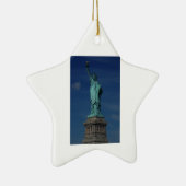 世界を啓発する自由 – 自由の女神 セラミックオーナメント (右)