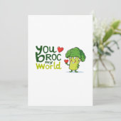 世界を変えたよ ブロッコリー カード (スタンド正面)