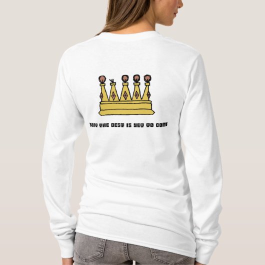 -世界を変えて下さい Tシャツ (裏面)