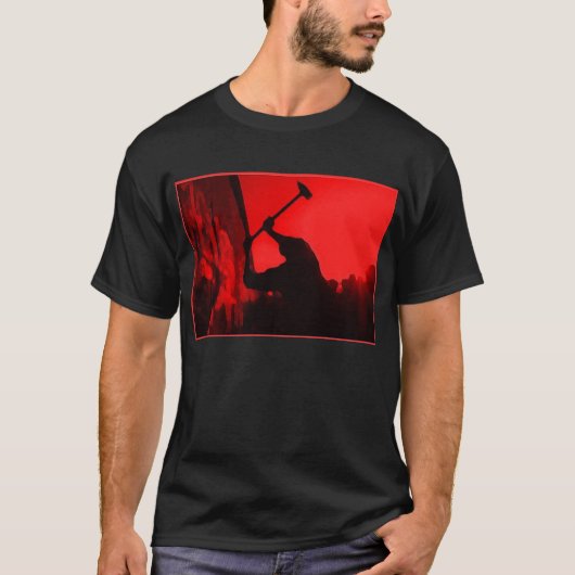 世界を変えて下さい Tシャツ (正面)