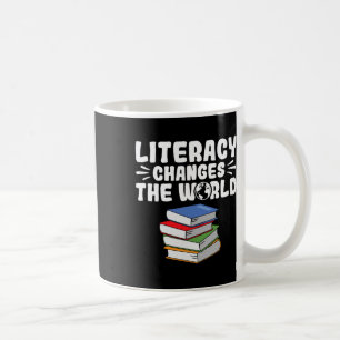 世界を変えるリテラシー 読書教師 リテラシ コーヒーマグカップ