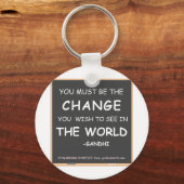 世界を変える キーホルダー (正面)