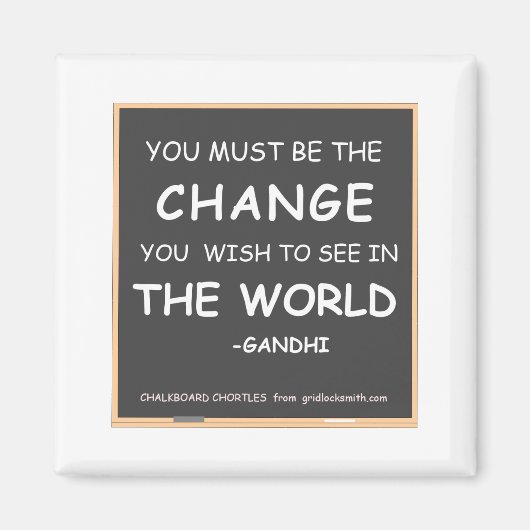 世界を変える マグネット (正面)