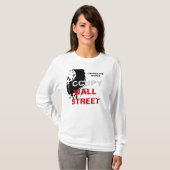 世界を変えるOCCUPY WALL STREET Tシャツ (正面フル)