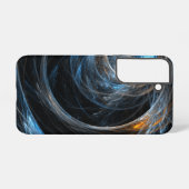 世界を巡る抽象芸術 SAMSUNG GALAXYケース (裏面横)