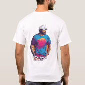 世界を彩る Tシャツ (裏面)