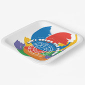 世界を彩ろう ペーパープレート (傾斜あり)