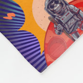 世界を征服する， AQUI ESTAMOS Y NO NOS VAMOS フリースブランケット (角)