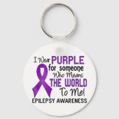 世界を意味する2てんかん キーホルダー (正面)