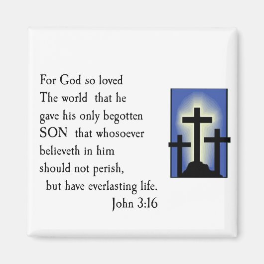 世界を愛した神 マグネット (正面)