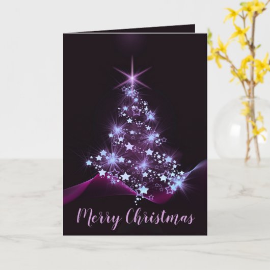 世界を愛する神のための美しいクリスマス カード (黄色い花)