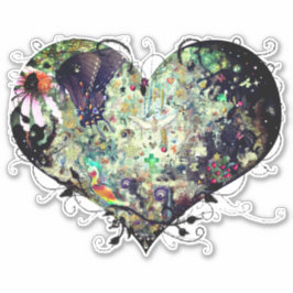 世界を愛する シール