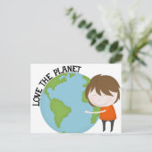 世界を抱きしめる ポストカード (スタンド正面)