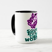 世界を支配するイカ マグカップ (正面左)