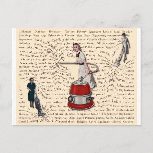 世界を支配する女性 ポストカード (正面)