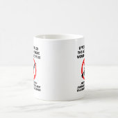 世界を支配する女性 楽しいマグカップ コーヒーマグカップ (中央)