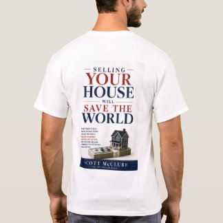 世界を救え フロント&バックTシャツ Tシャツ