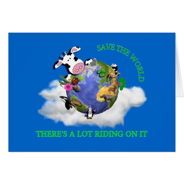 世界を救って下さい (正面横)