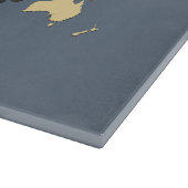 世界を旅しようイラストレーション カッティングボード (角)