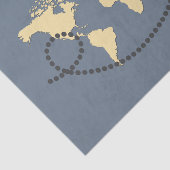 世界を旅しようイラストレーション 薄葉紙 (詳細)