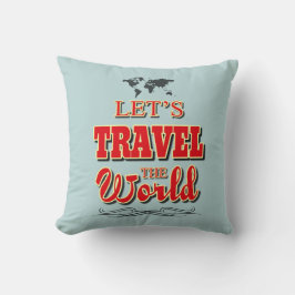 世界を旅しよう クッション