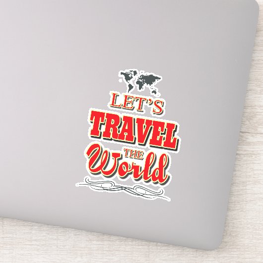 世界を旅しよう シール (詳細)