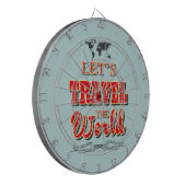 世界を旅しよう ダーツボード (正面左)