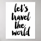 世界を旅しよう ポスター (正面)