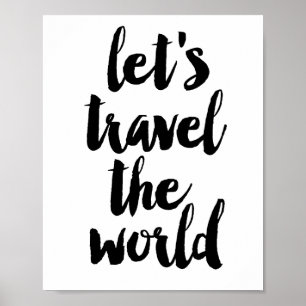 世界を旅しよう ポスター