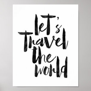 世界を旅しよう ポスター