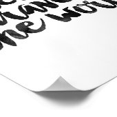 世界を旅しよう ポスター (角)