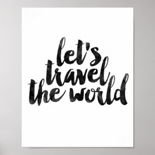 世界を旅しよう ポスター