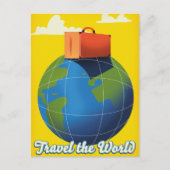 世界を旅しよう ポストカード (正面)