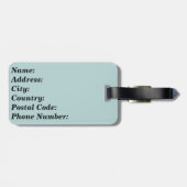 世界を旅しよう ラゲッジタグ (裏面横)