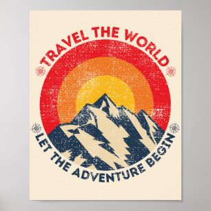 世界を旅しよう 冒険の始まり 旅行 ポスター