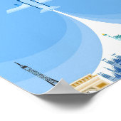 世界を旅する芸術 ポスター (角)