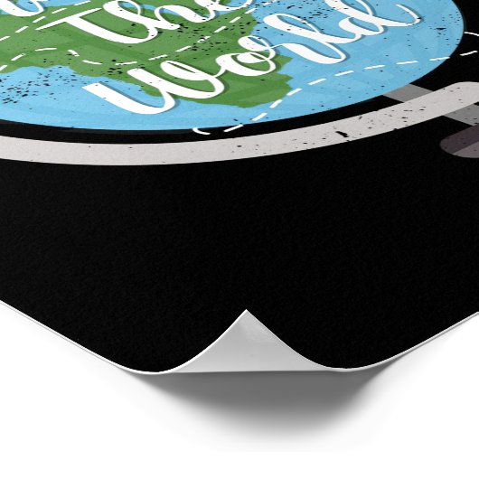 世界を旅する芸術 ポスター (角)