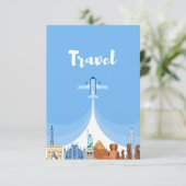 世界を旅する芸術 出欠カード (スタンド正面)