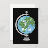 世界を旅する芸術 出欠カード (正面/裏面)