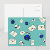 世界を旅する郵便 ポストカード (正面/裏面)