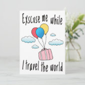 世界を旅する間は失礼します 招待状 (スタンド正面)