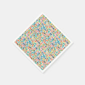 世界を旅する スタンダードカクテルナプキン (角)