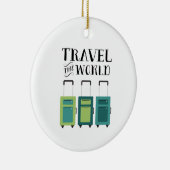 世界を旅する セラミックオーナメント (右)
