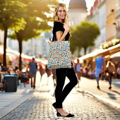 世界を旅する トートバッグ