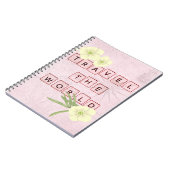 世界を旅する ノートブック (左側)