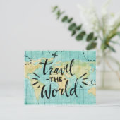 世界を旅する ポストカード (スタンド正面)